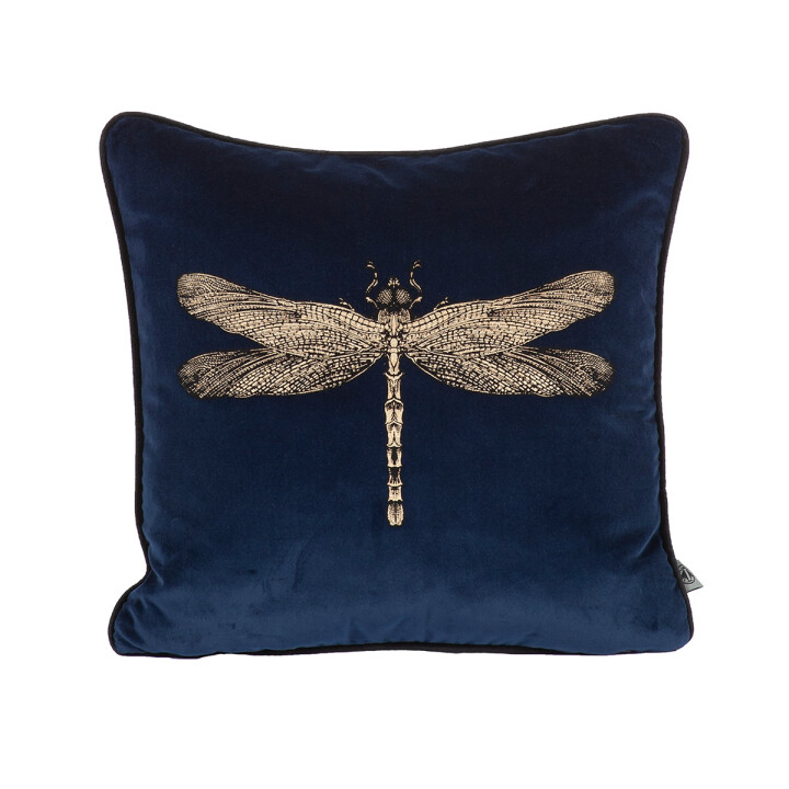 Dragonfly Velvet Cushion / image 1