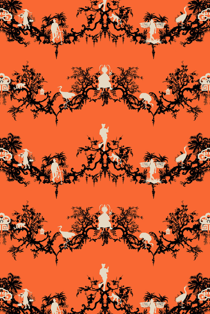 Shuiping De Pillement Superwide Wallpaper / image 1