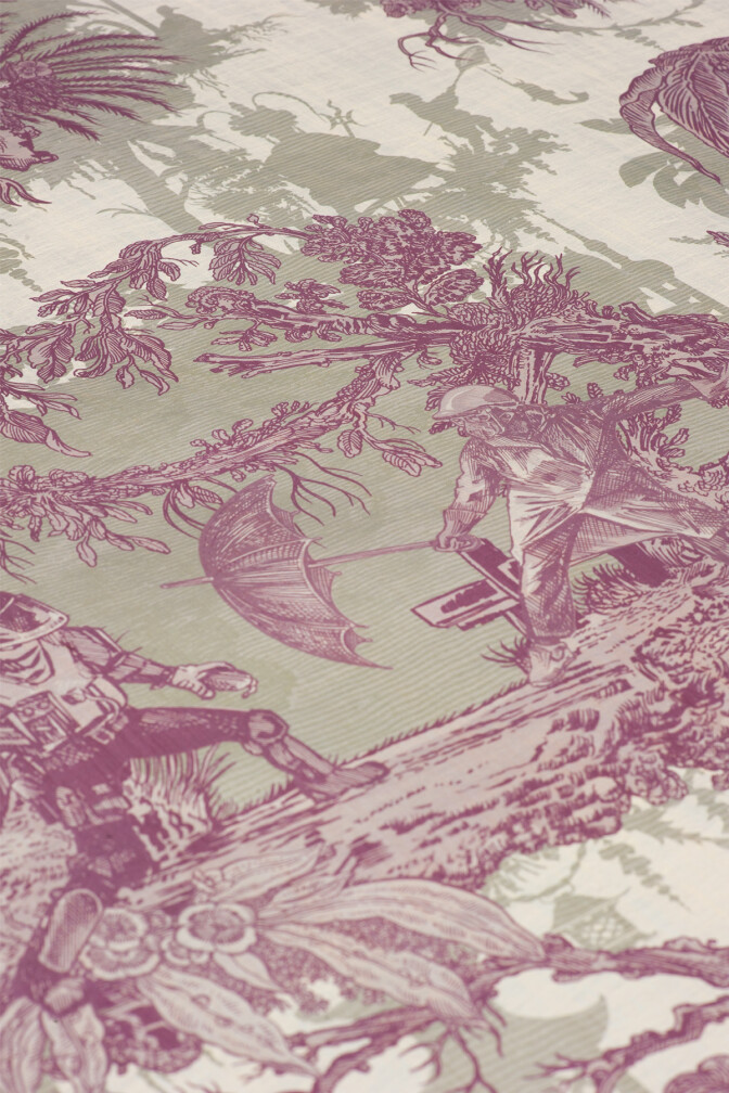 Chinoiserie Toile Wallpaper / image 3