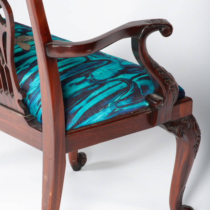 Gerhard Gum Blue Loveseat / image 4