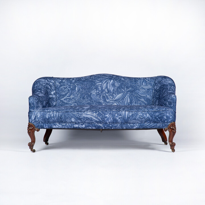 Jungle Tangle Blue Sofa