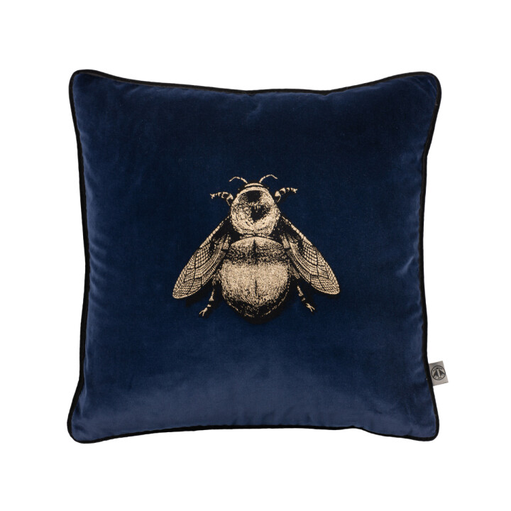 Small Napoleon Bee Velvet Cushion