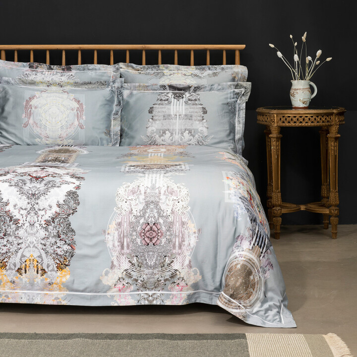 Totem Damask Duvet Set