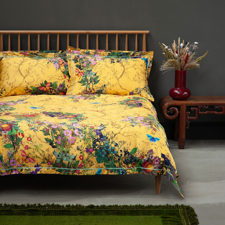 Bloomsbury Garden Cadmium Duvet Set