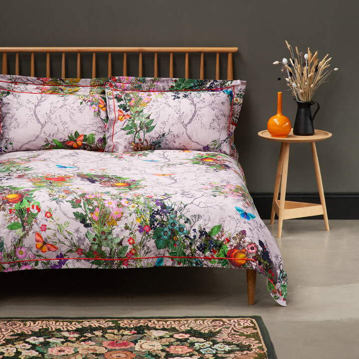 Bloomsbury Garden Dusty Pink Duvet Set