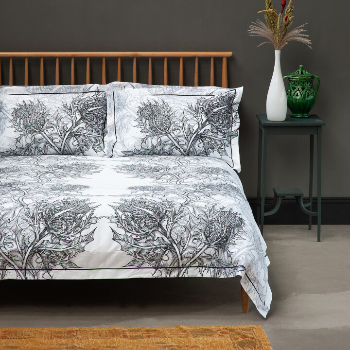 Thistle Carbon Duvet Set