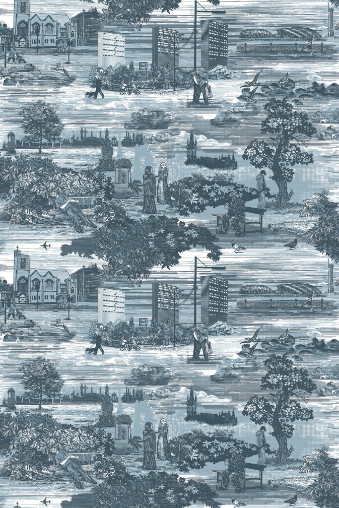Glasgow Toile Fabric