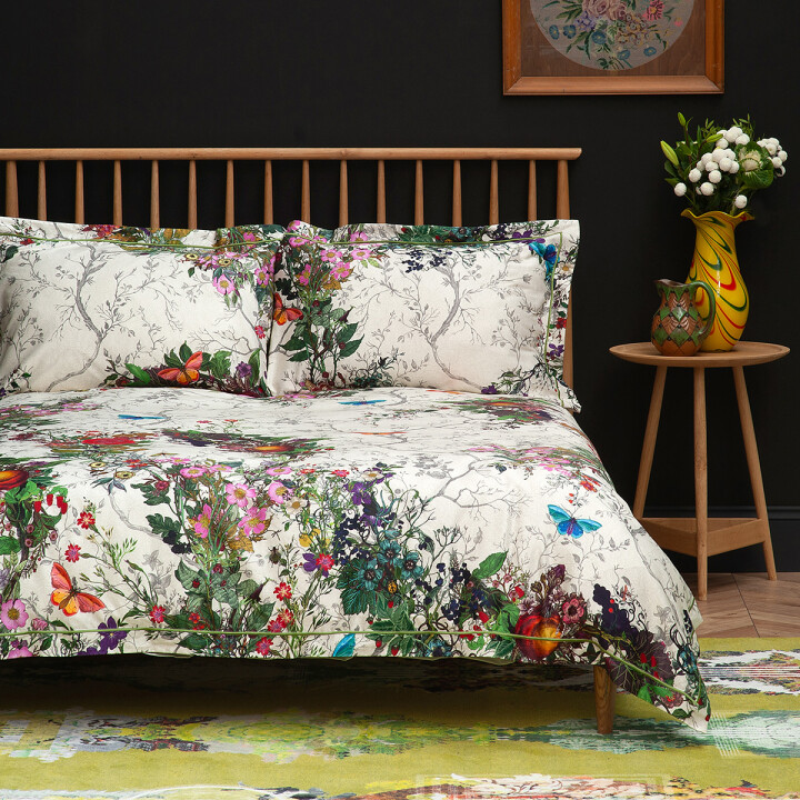 Bloomsbury Garden Dove Duvet Set