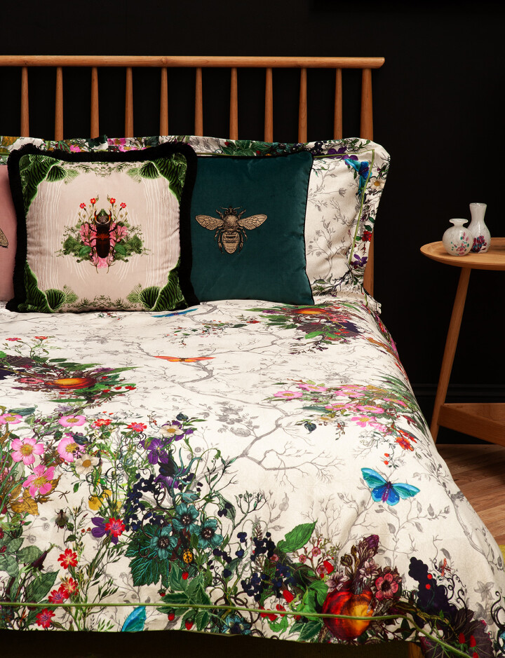 Bloomsbury Garden Dove Duvet Set / image 3
