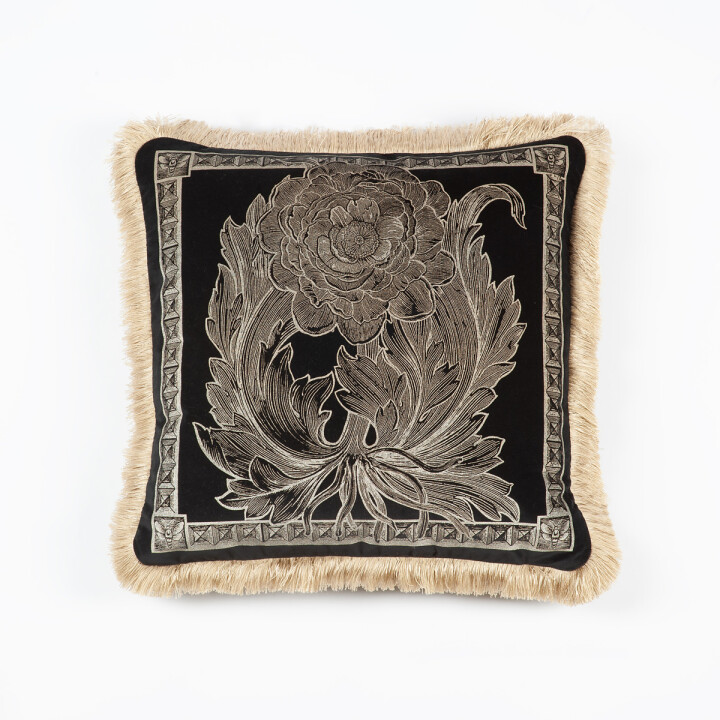 Tudor Rose Limited Edition Fringed Cushion
